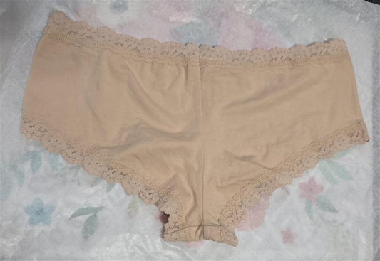 NWOT Hanky Panky M Boyshort Beige 631274 Small 128893
