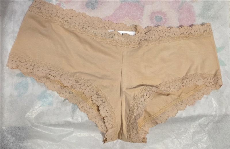 NWOT Hanky Panky M Boyshort Beige 631274 Small 128893