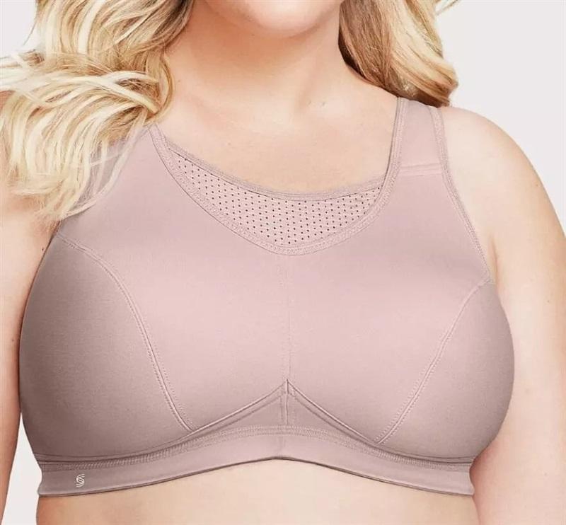 NWOt Glamorise 42C Elite Performance Med-Impact Camisole Sports 1067 Bra 128896
