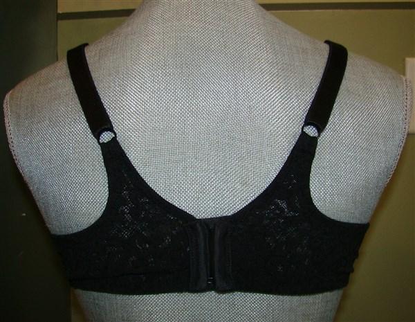 NWT Wacoal 34DD Halo Lace Full Coverage Underwire Bra 65547 Black 128900