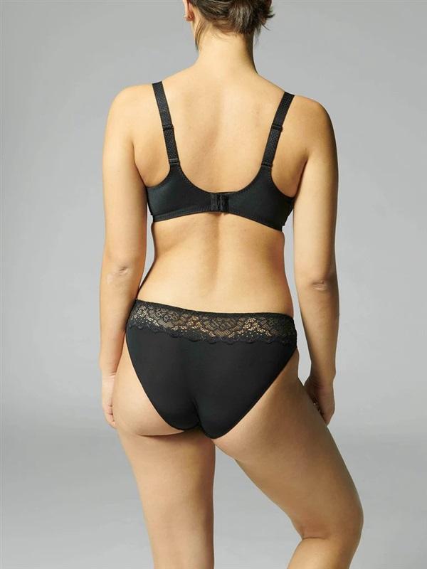 NWOT Simone Perele 32G Caresse Minimizer Bra 12A380 Black 128902