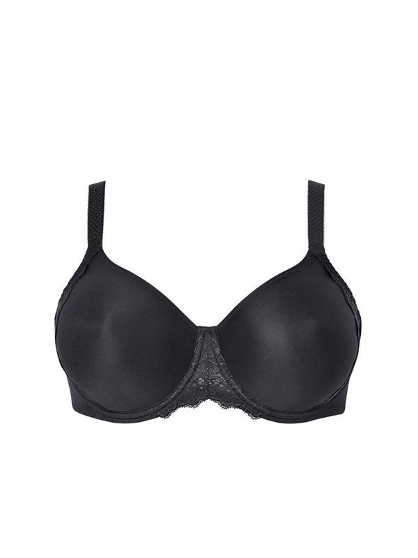 NWOT Simone Perele 32G Caresse Minimizer Bra 12A380 Black 128902