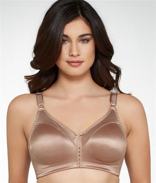 NWOT Bali 36B Double Support Wireless Bra 3820 Beige 128916