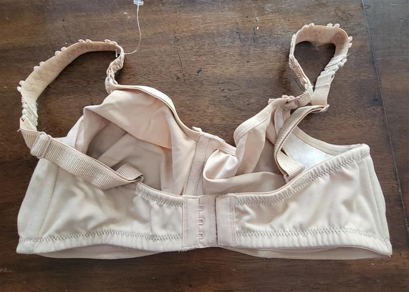 NWOT Mia Helena 38DDD Wire Free Bra 7801 Beige 128919