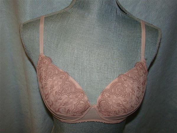 NWT Underella by Ella Moss 36B Stella Underwire Bra Pink 128925