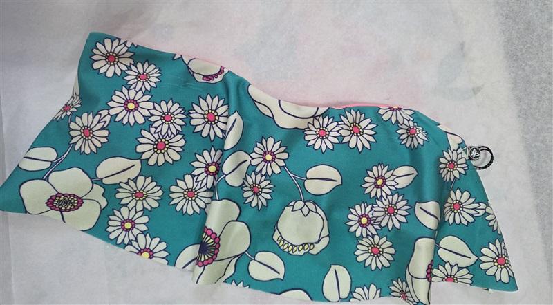 NWT Wildfox XS Daisy Floral Flounce Ruffle Bikini Top 128946