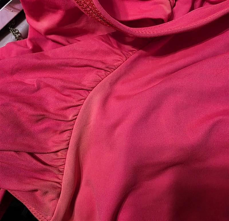 NWOT Ralph Lauren 10 Beach Club Solids Twist Underwire Red 1Pc Swimsuit 128953