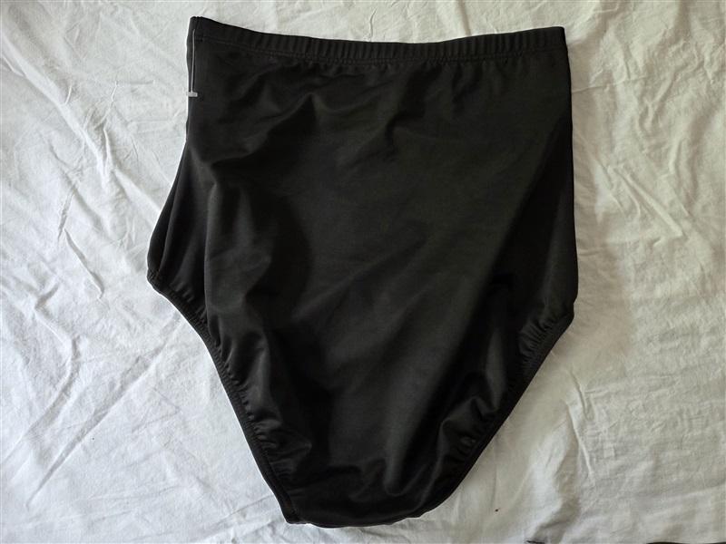 NWOT Miraclesuit 12 Super Hi Waist Panty Swim Bottom Black 128963