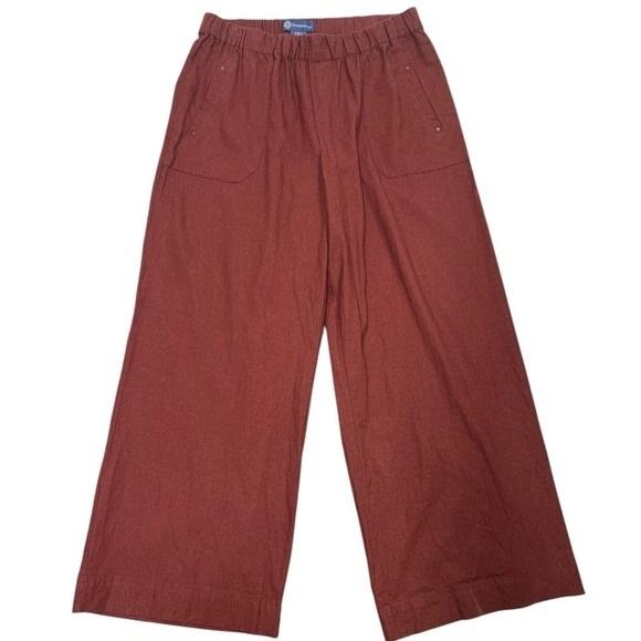 NWT Democracy 3X Plus High Rise Short Straight Leg Pant Brown 128986