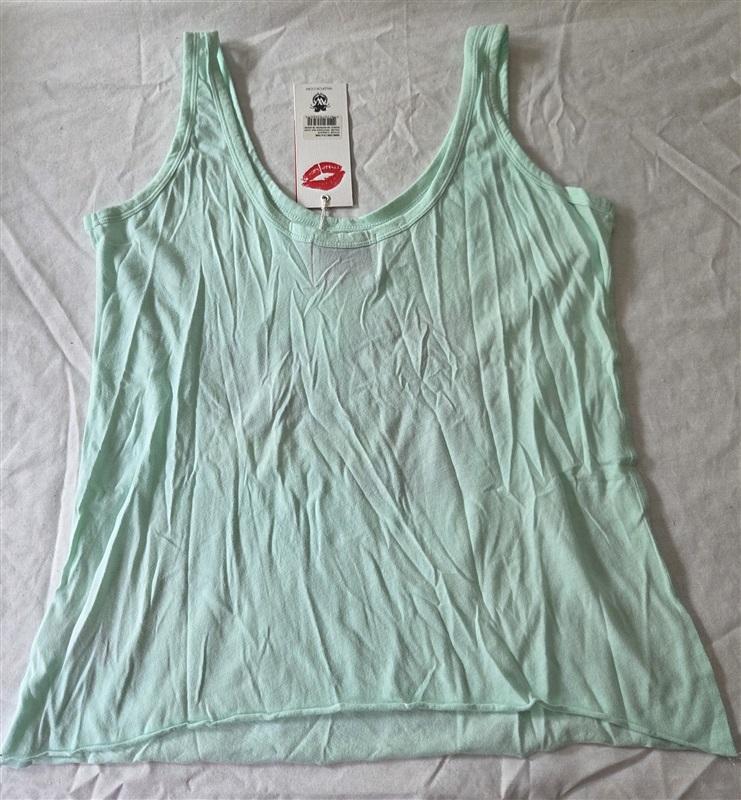 NWT Wildfox M Drink Coke Coca Cola Lyla Swing Tank Green 129000