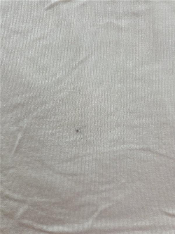 NWT Skies are Blue L White T Shirt Eyelet Puff Sleeves 129002