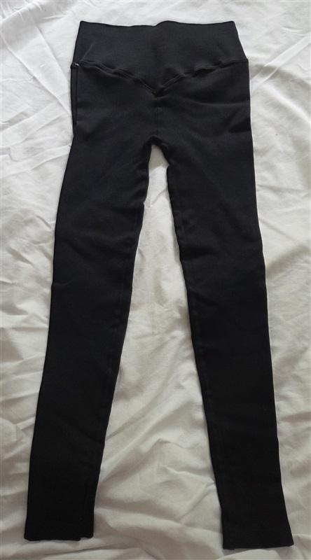 NWOT Bombshell XS Shaping Ribbed Leggings Black 129004