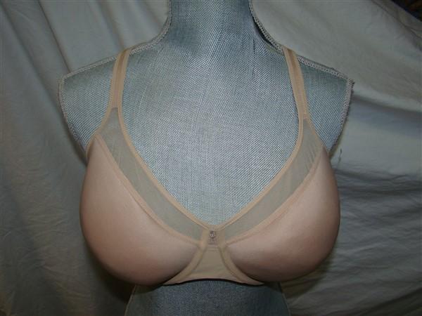 NWOT Bali 40DD 1 Smooth U Light Convertible Full-Coverage Bra 3439 Beige 129029