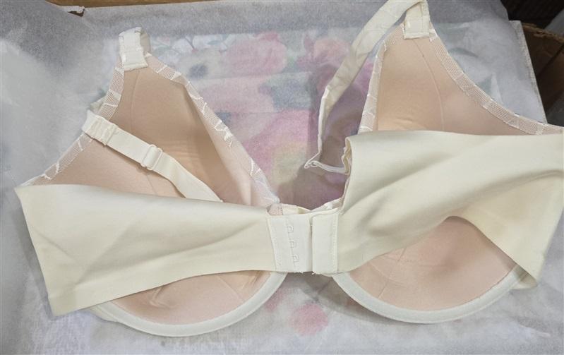 NWOT Bali 36DD Beauty Lift No Show Support Tailor Underwire Bra 085 Pearl 129036
