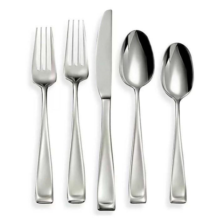 NWPT Oneida 5pc Place Setting MODA Stainless Steel Flatware 129053