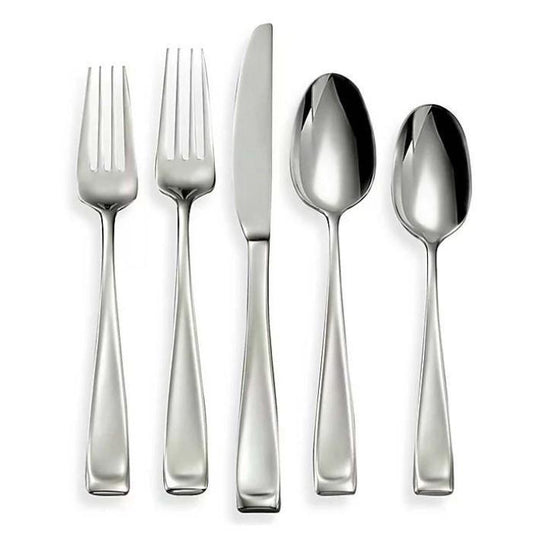 NWPT Oneida 5pc Place Setting MODA Stainless Steel Flatware 129053