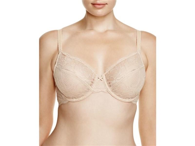 NWT Wacoal 36B So Sophisticated Two Part Cup Underwire Bra 851287 Beige 129065