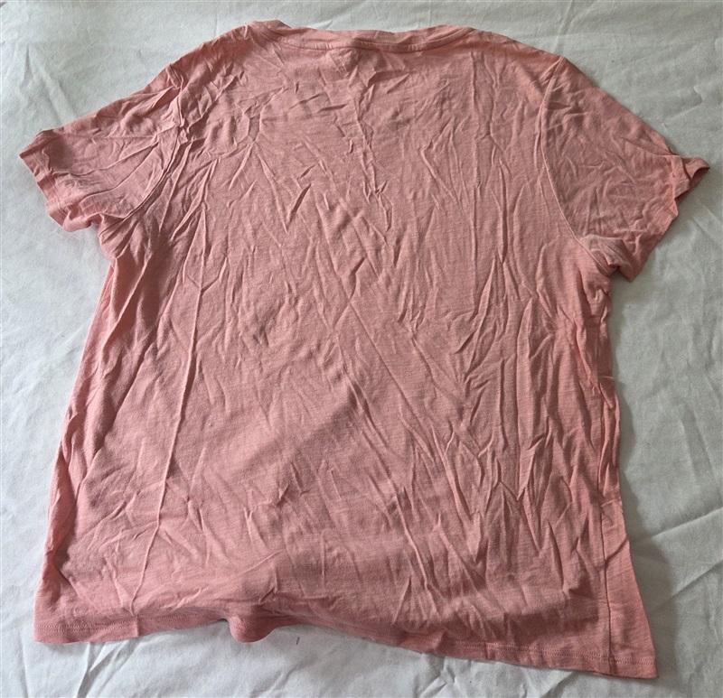 NWT Sanctuary XXL Tie Front Solid Pink T Shirt Short Sleeve Top 129094
