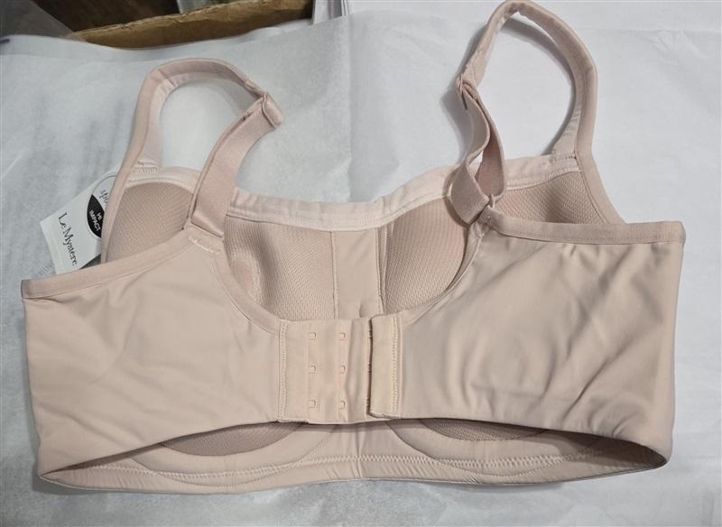 NWT Le Mystere 34D Hi Impact Full Support Underwire Sports Bra 920 Rose 129120
