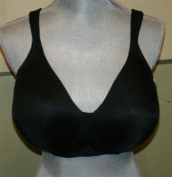NWT Leading Lady 38DD Molded Soft Cup Bra 5042 Black 129140