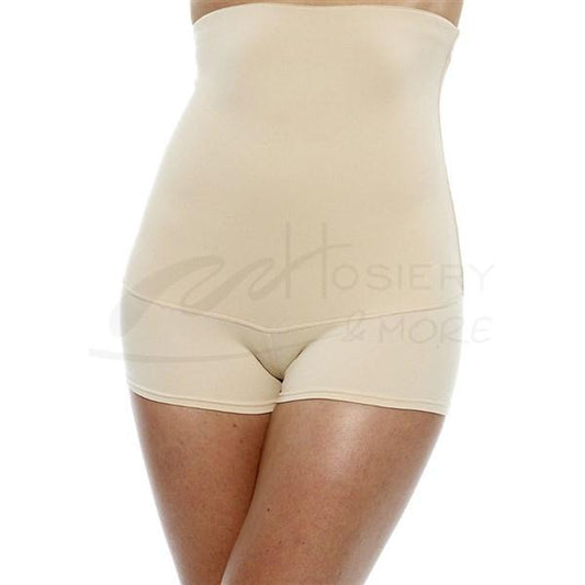 NWOT Flexees Large Beige Fat Free Dressing Hi-Waist Boyshort Panty 2107 129150
