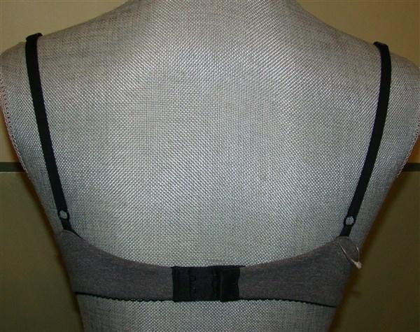 NWOT Maidenform 34B Custom Lift Demi Heather Lace Bra 9631 Gray 129180