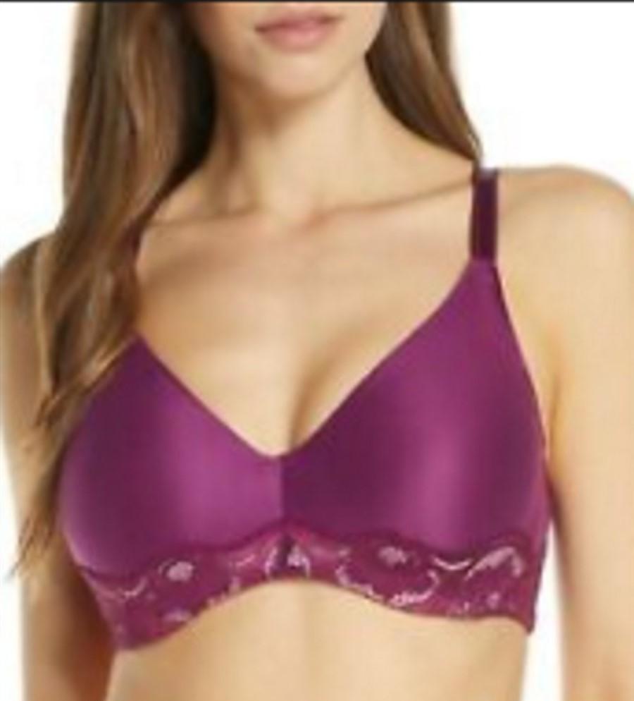 NWT Wacoal 34DD Style Standard Underwire Bra 855347 Fuchsia 129195