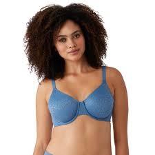 NWOT Wacoal 36G 855345 Inside Job Underwire Bra Blue 129235