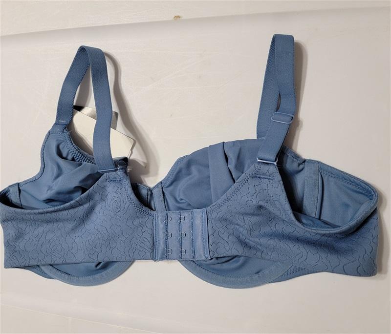 NWOT Wacoal 36G 855345 Inside Job Underwire Bra Blue 129235