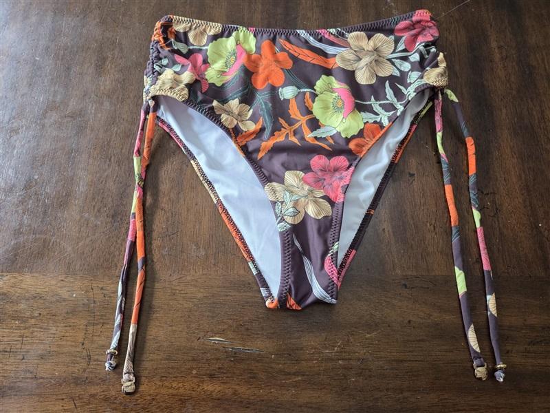 NWT Maria Bonita Phax L High Waisted latin Swim Bottom 129296
