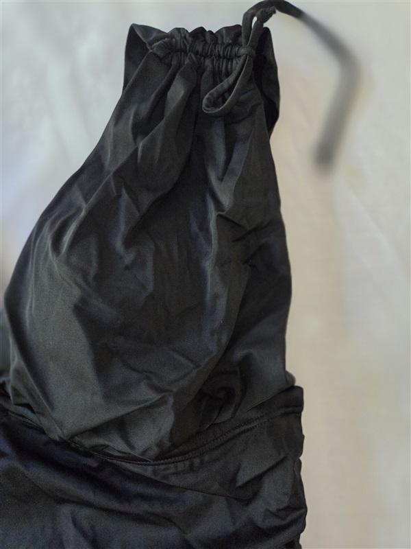 NWOT Swimsuits for All 14W Ruched 1 Pc Swim dress Black 129317