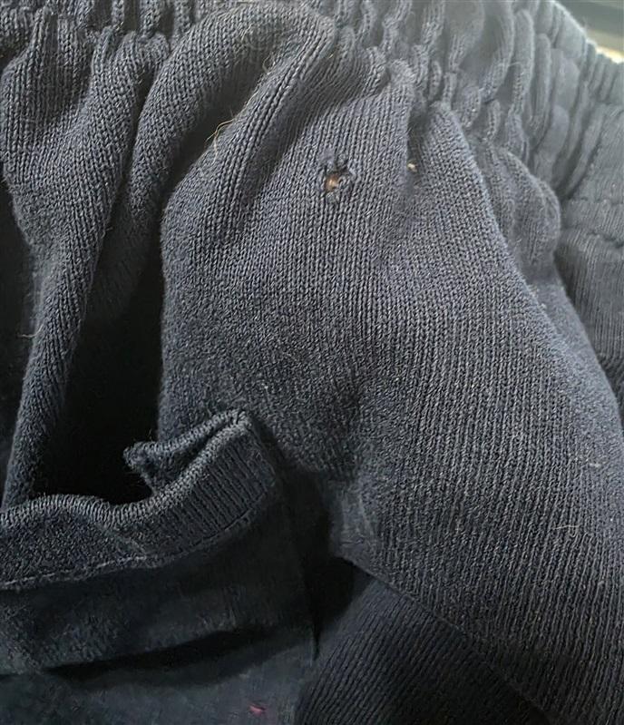 NWOTD Sporty & Rich XS Dark Blue Shorts Pockets 129320