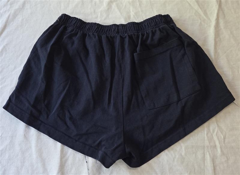 NWOTD Sporty & Rich XS Dark Blue Shorts Pockets 129320