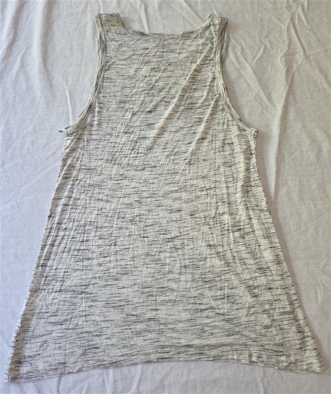 NWOT Threads for Thought M Open Weave Tank Top Gray 129323