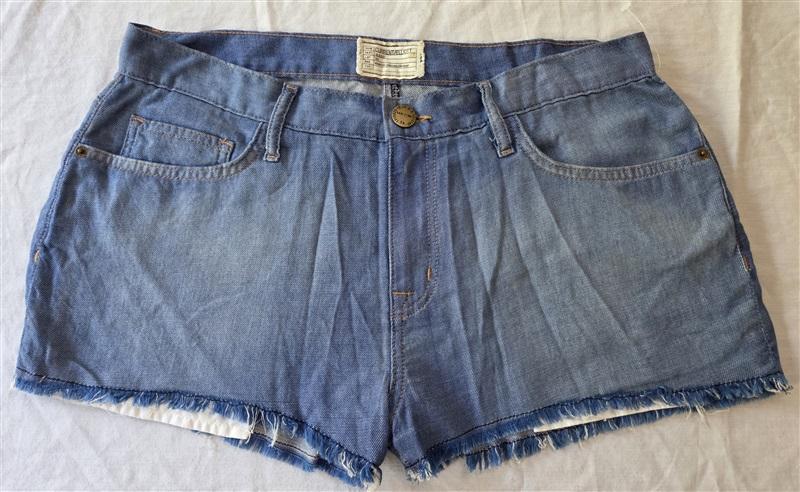 NWOT Current Elliot 35" Waist Sample Distressed Denim Jean Shorts 129325