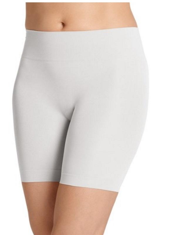 NWT 2 Jockey 4X Life Slipshort Shaper Smoother Shorts White 129345