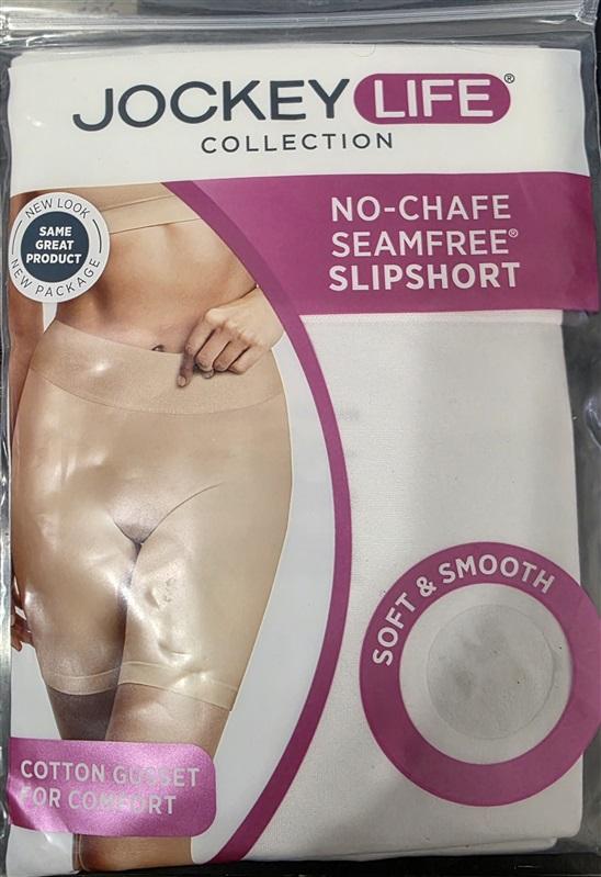 NWT 2 Jockey 4X Life Slipshort Shaper Smoother Shorts White 129345