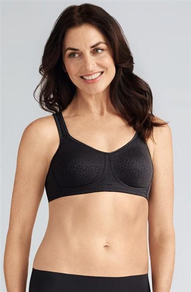 NWT Amoena 40A Mona Underwire Bra 0945 Black 129350