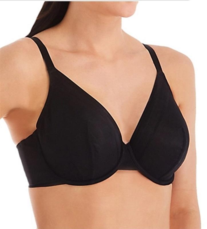NWT Parfait 40C USA Maya Unlined Plunge Bra P5752 Black 129369