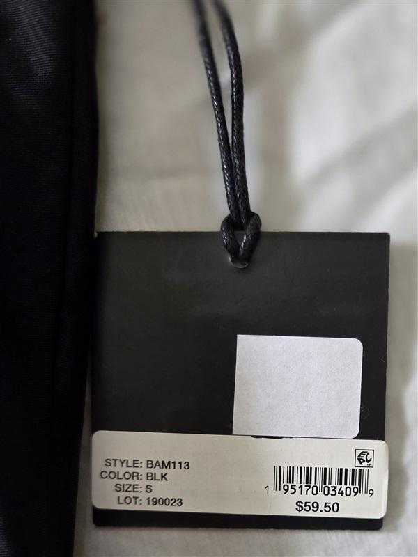 NWT BAM BY BETSY & ADAM Sleeveless Open Back Crew Neck Tank Top 129428