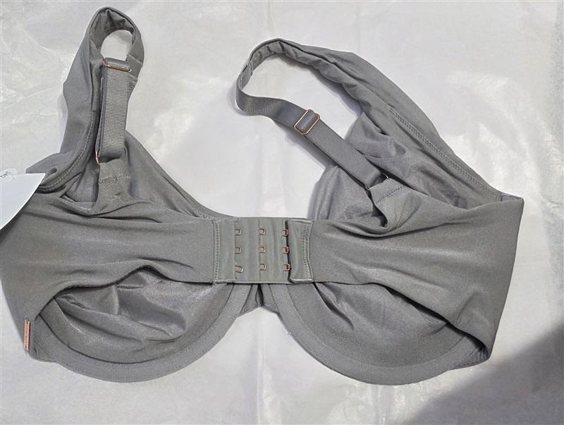 NWT Le Mystere 34G Infinite Comfort T-Shirt Underwire Bra 4138 Gray #129433
