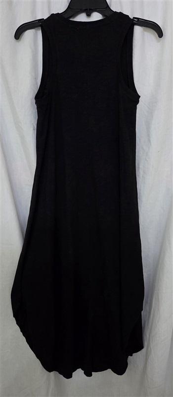 NWOT Three Dots S Black Tank Dress Round Hem 129442