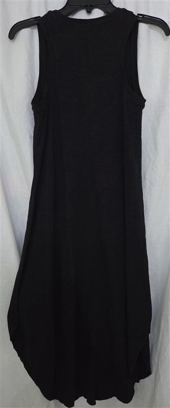 NWOT Three Dots S Black Tank Dress Round Hem 129442
