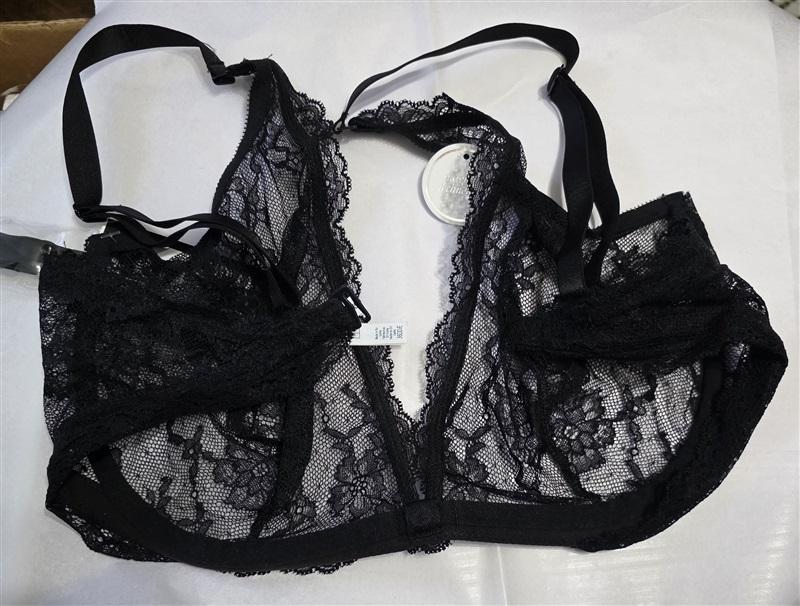 NWT Le Mystere 36DD The Perfect 10 Way Convertible Bra 2299 Black 129464