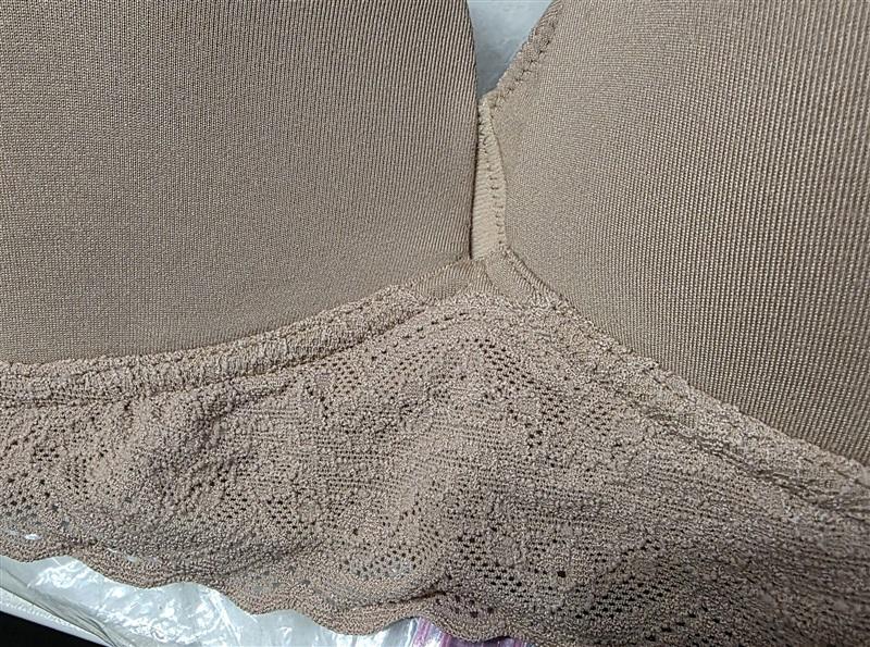 NWOt Warner's 40B Cloud 9 Wire Free Triangle Bra RO5691A Beige 129481