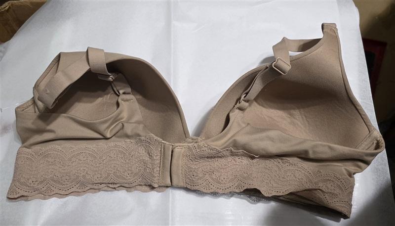 NWOt Warner's 40B Cloud 9 Wire Free Triangle Bra RO5691A Beige 129481
