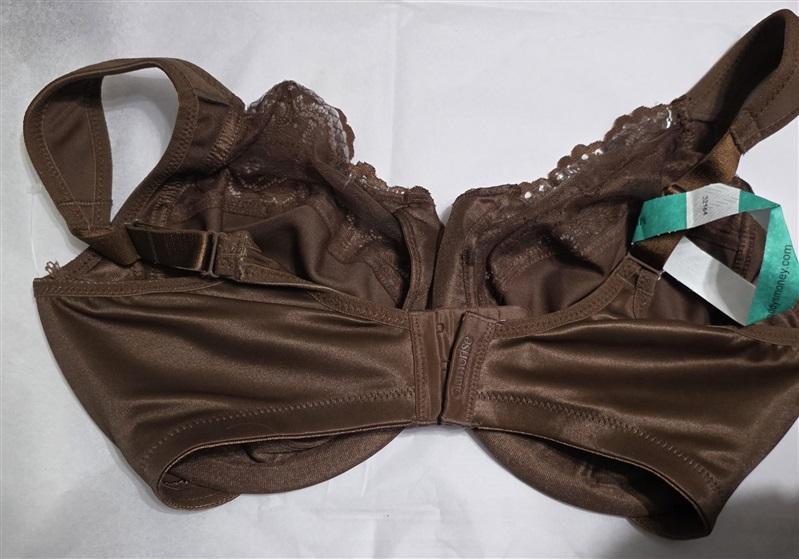 NWOT Glamorise 36G Elegance Comfort Straps Wonderwire Bra 1240 Brown 129515