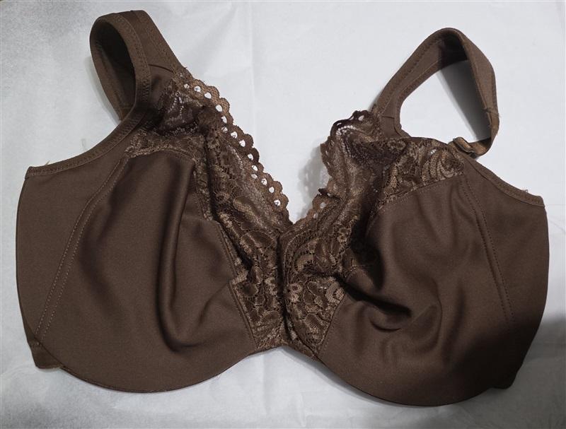 NWOT Glamorise 36G Elegance Comfort Straps Wonderwire Bra 1240 Brown 129515