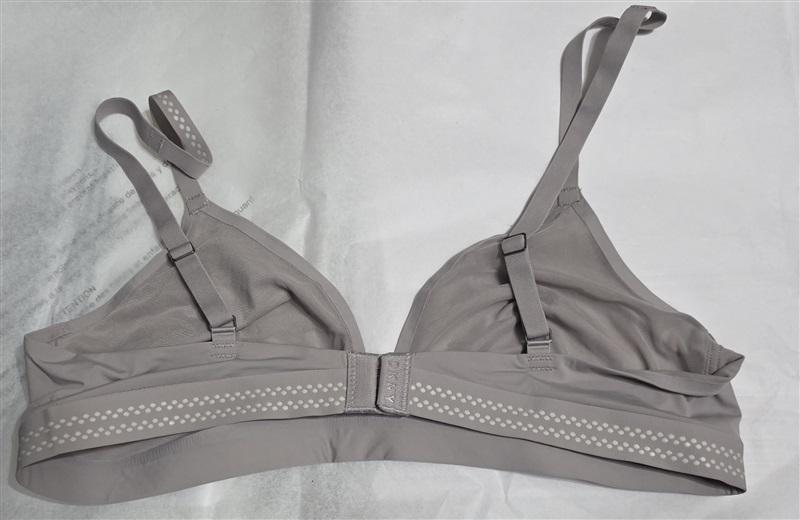 NWOT DKNY M Essential Microfiber Bralette DK2013 Gray 129555