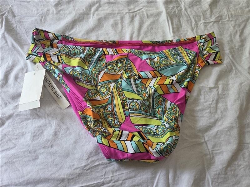 NWT Trina Turk SZ 12 Geometric Full Bikini Swim Bottoms 122964